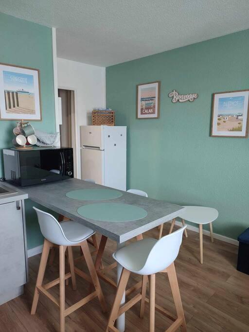 Studio Calais Front De Mer-Le Cocon Du Dragon-Classe 3 Etoiles Eksteriør bilde